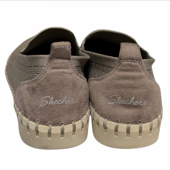 Skechers Sepulveda Slip On Casual Loafer Shoe Womens Size 7 Taupe - Picture 9 of 9